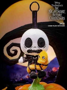 The Nightmare Before Christmas Cosbi Plush Keychain – Jack Skellington